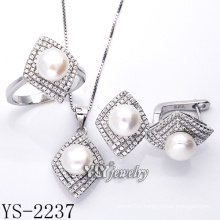 High Quality Fashion Jewelry Pearl Set 925 Silver (YS-2237)